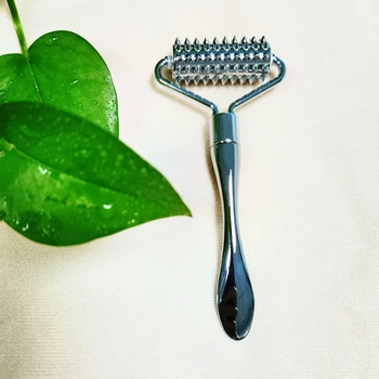 New Back Roller Micro Needle Eye Cream Stick Roller Eye Beauty Stick Metal Needle Roller Face Massage Roller Masseurs De Visage