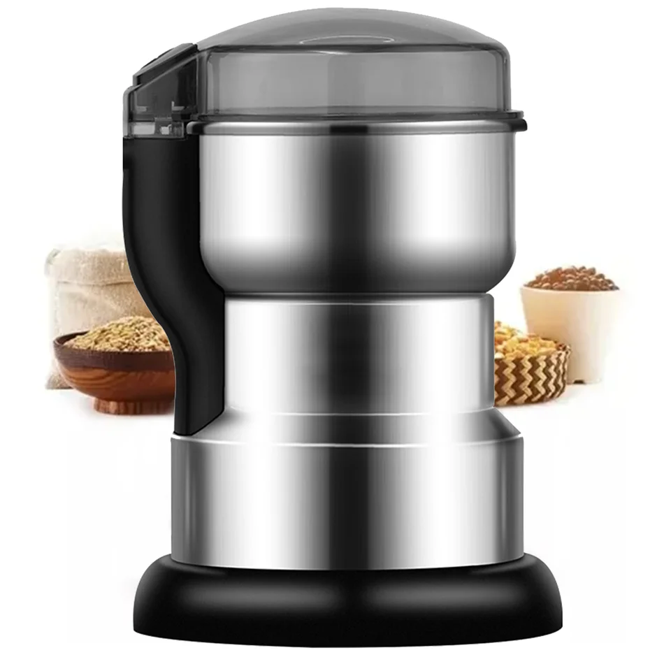 Super Silent Coffee Bean Grinder Electric, Herb Grinder, Spice