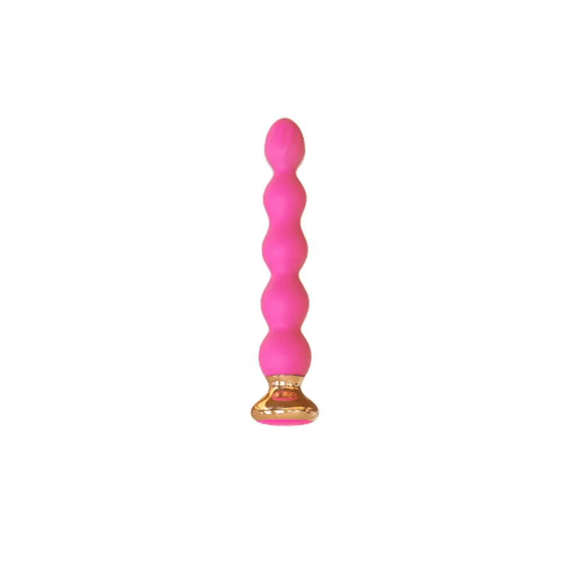 Vibratore per perline anali Butt Plug Massaggiatore per la prostata Vibratore per vibratore Stimolatore del clitoride Giocattoli del sesso anale per donne Uomini_voghion.com