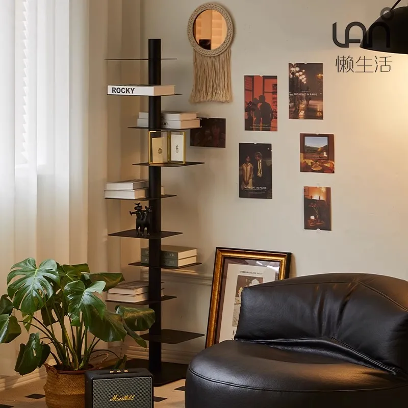 Adult Children Book Shelf Living Room Iron Storage Book Corner Bedroom Organizer Shelf Long Estanteria Bookshelf Decor