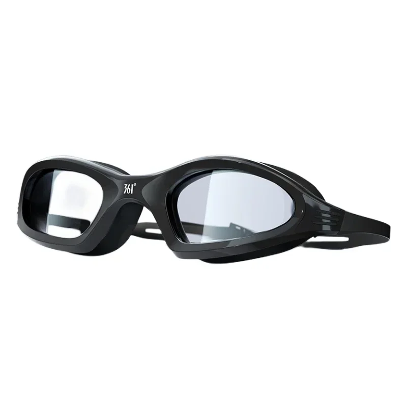 HD Waterproof Anti-Fog Swimming Goggles & Silicone Cap Set