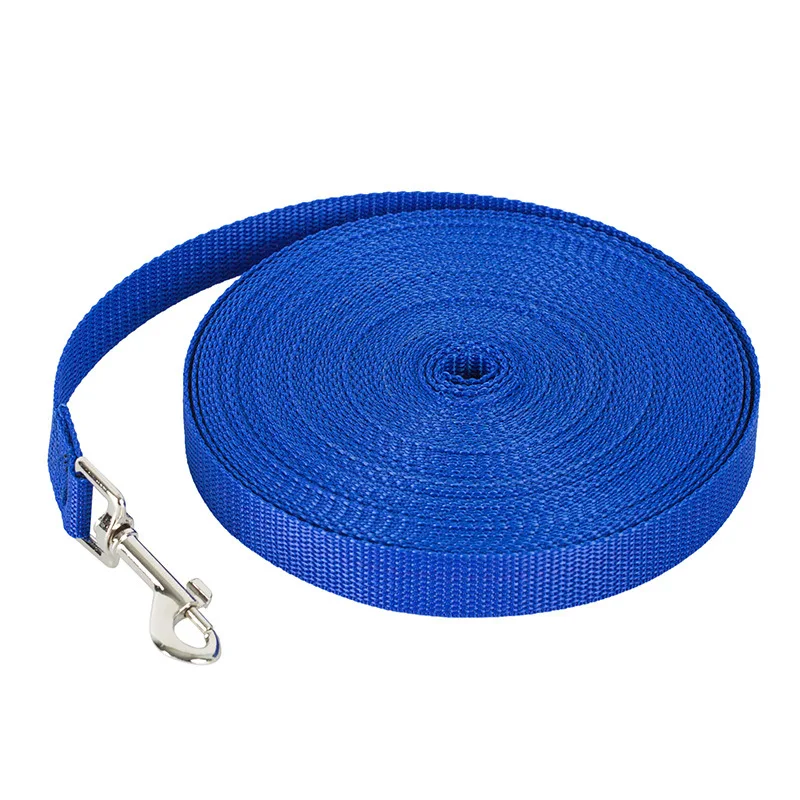 Durable Nylon Dog Training Leash – Adjustable Long Lanyard