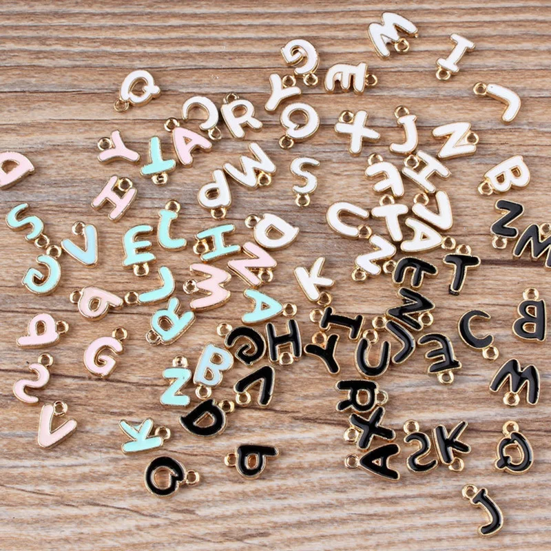 

Подвеска A - Z с буквами английского алфавита, 11 мм, 130 шт./комплект