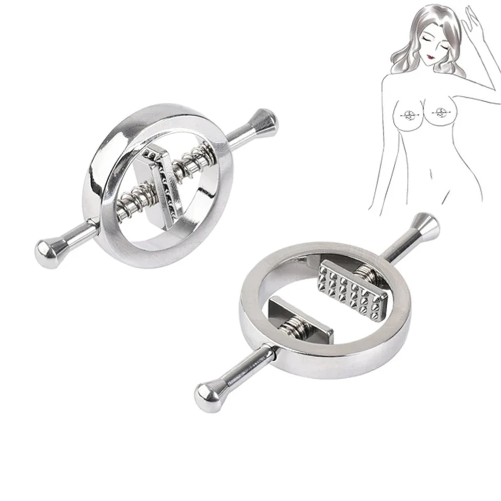 Breast Clips Nipple Stimulator 1 Pair Flirting Teasing Sex Toys for Women Couple Nipple Clamps Adult Games Erotic SM Roleplay nipple sex toys nipple clamps nipple clamp vibrator