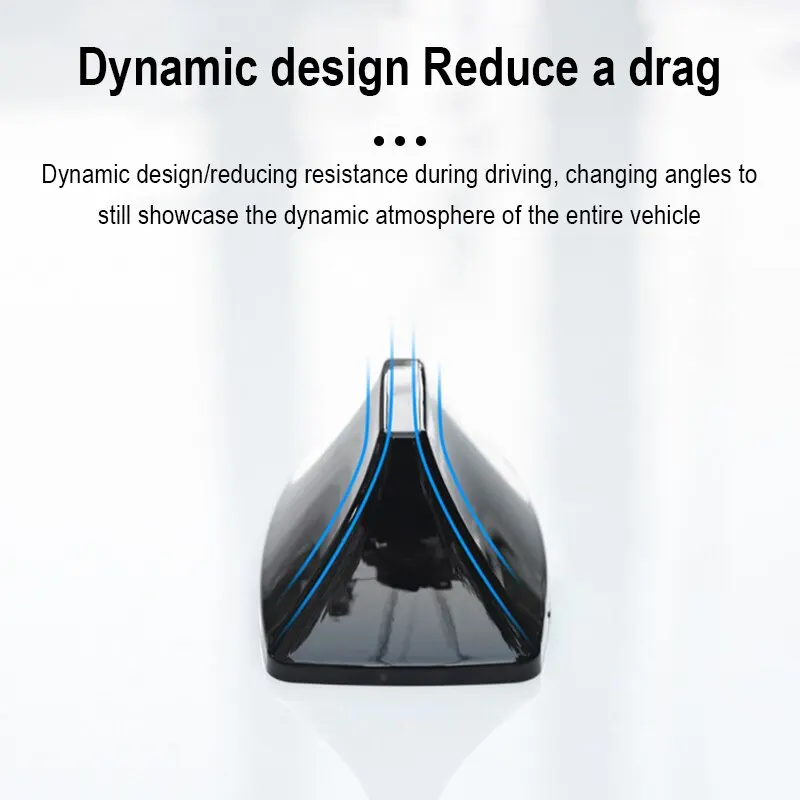 Roof Modification Accessories General Motors Shark Fin Tail Wing Decoration Antenna No Radio No Punching