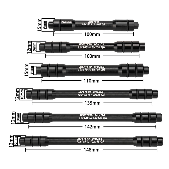 Adattatore Mozzo Bici Convertitore Da 12mm A 9mm Per Ruote Con