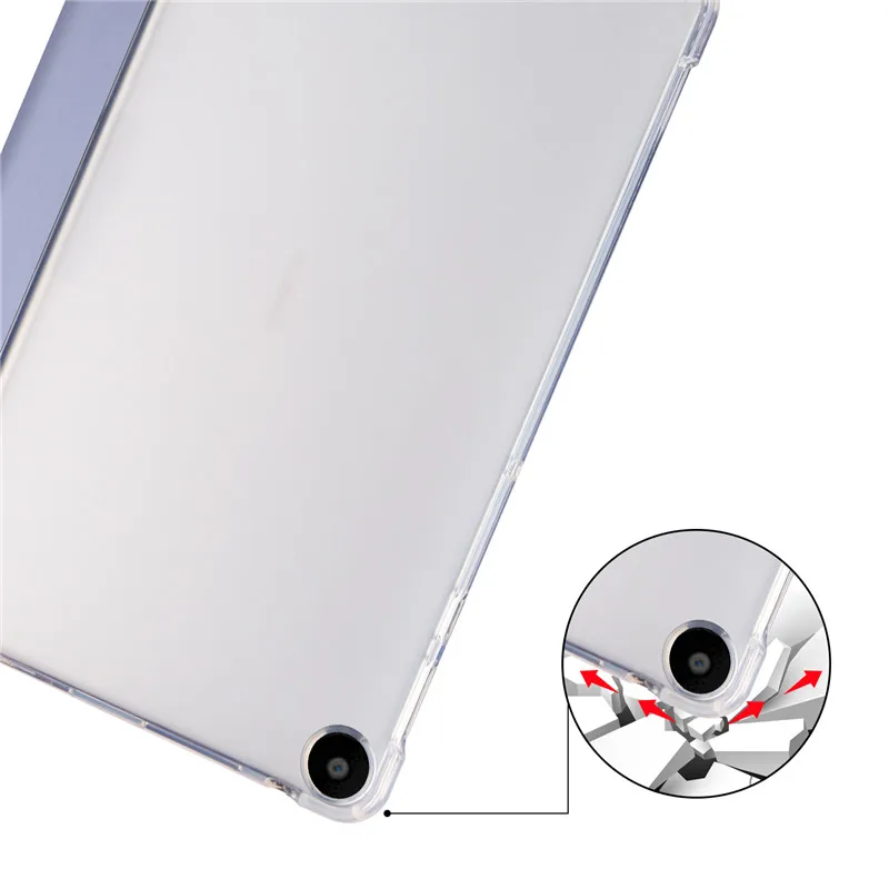 For Huawei MatePad SE 10.4 Case with Pen Holder Clear TPU Back Tablet Cover for Huawei MatePad SE AGS5-L09 Case 2022 10.4"_voghion.com