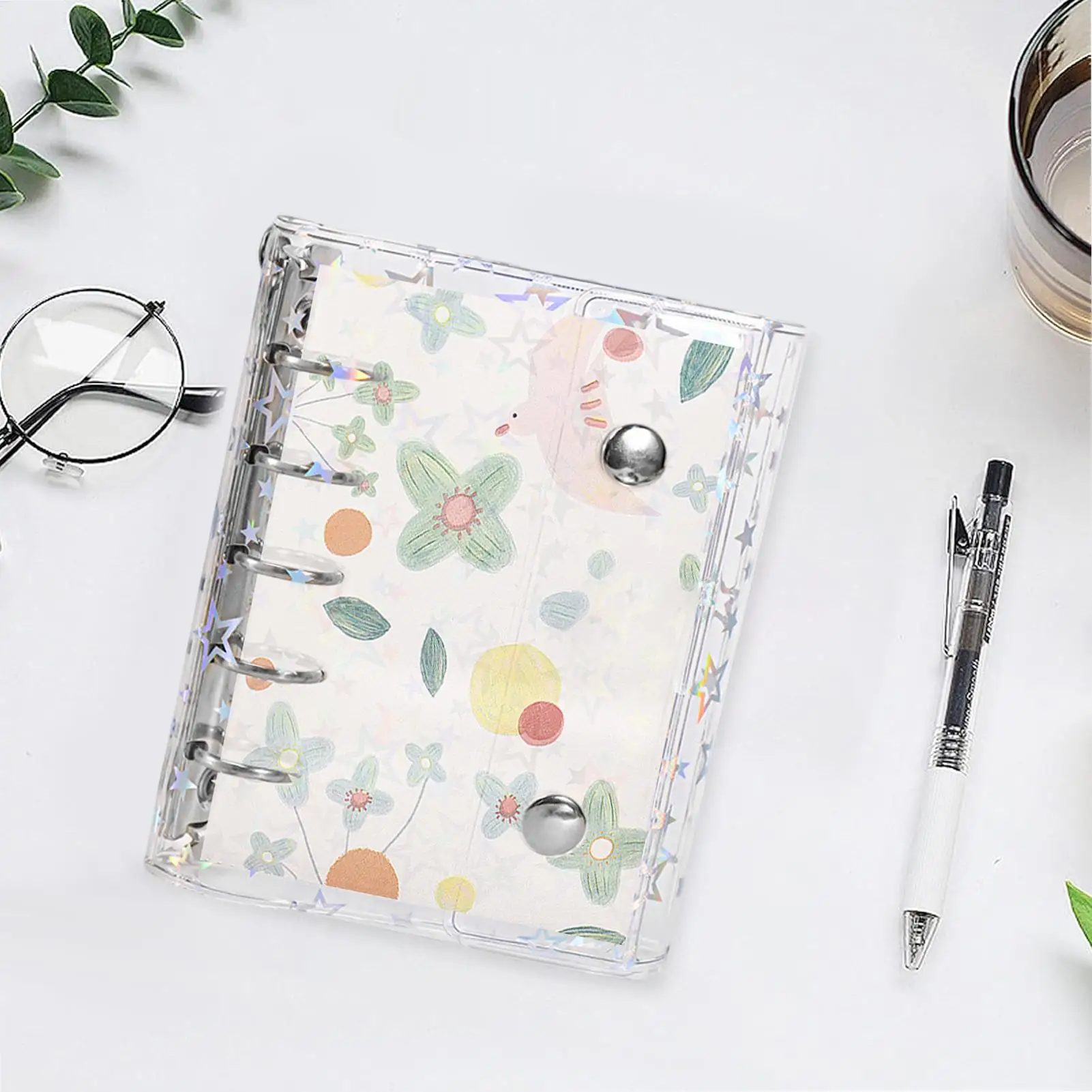 바인더 노트북 휴대용 주최자 폴더 가족 학생을위한 사무실 바인더 폴더 교사 학교 통근 야외 실내 여행