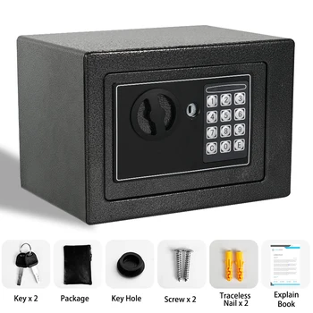 Fireproof Digital Home Safe with Sensor Light 1