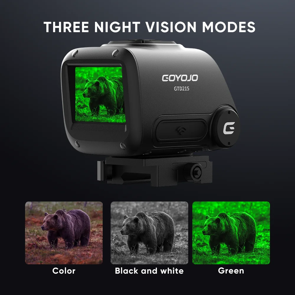 Multispectral Thermal Fusion Hunting Scope - 2K Visible Light & 256x192 Thermal