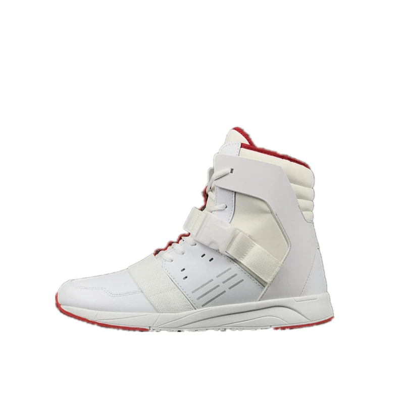 Hard Pull Stability Training Shoes Leather Weight Lifting Power Indoor Fitness Ankle Squat Shoes Men's