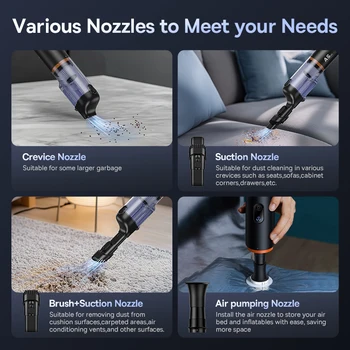 Baseus A5 Wireless Vacuum 4