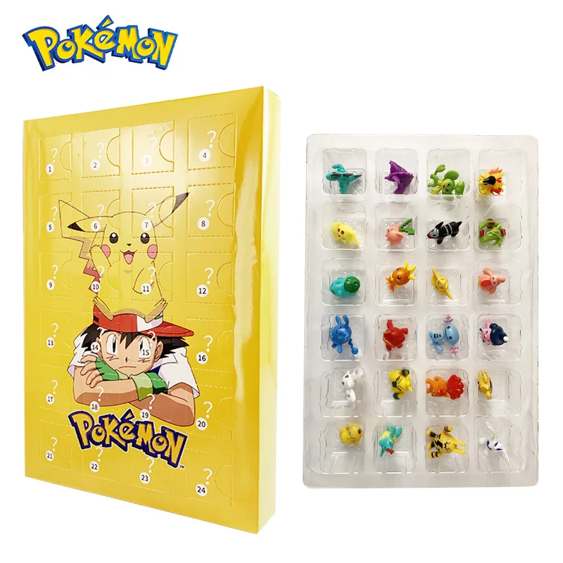 Conjunto De Brinquedos Do Pokemon, Figuras Modelo, 9 Estilos