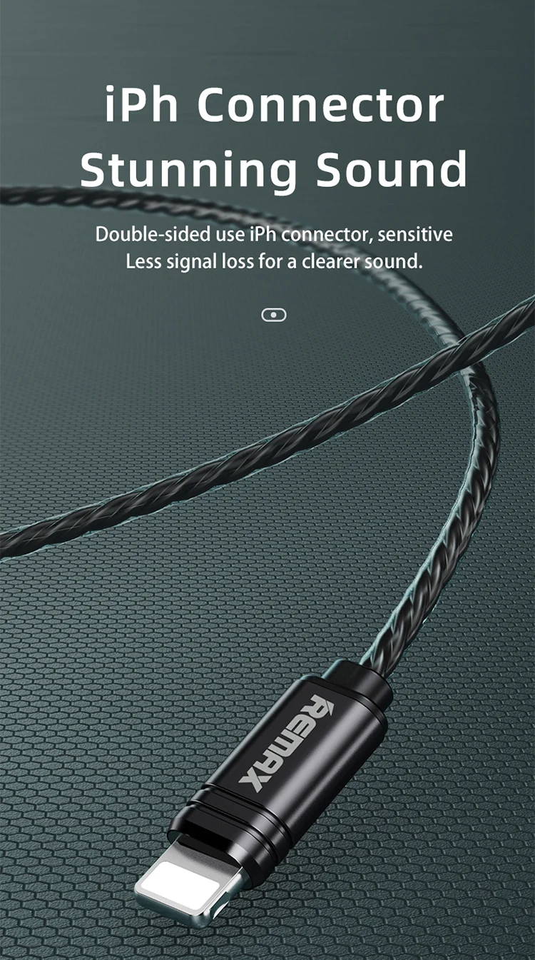 Remax Lightning Wired Headphones For Apple iPhone 14 Pro Max Earbuds 11