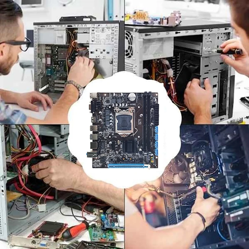 H110  LGA1151 M.2 NVME, 6/7/8Th 14Nm CPU ũž ǻ  2XDDR4 RAM ⰡƮ LAN 