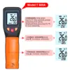 Digital Infrared Thermometer Sensor Handheld Non-contact IR LCD Backlit Display Laser Temperature Gun 600 °C for Household 5