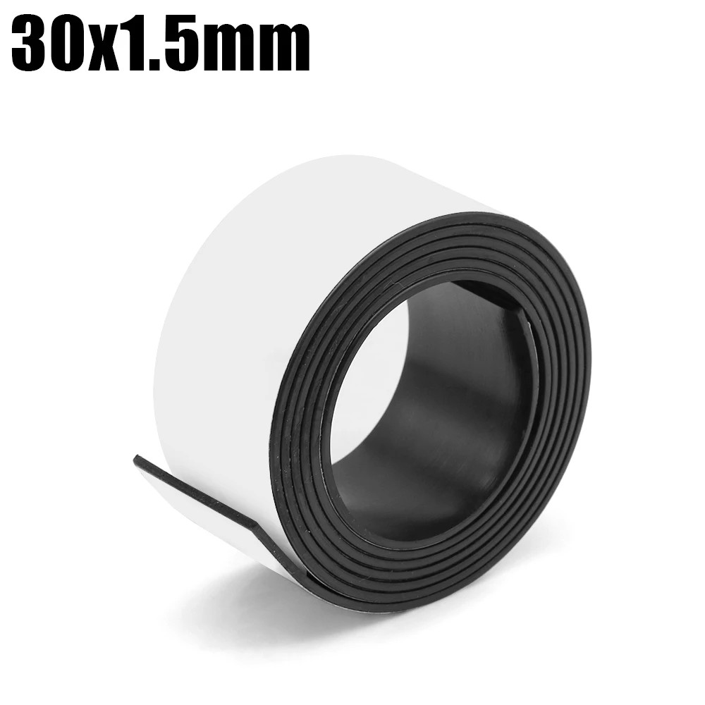 Flexible Self-Adhesive Magnetic Tape – Strong Magnet Strip for Photos and Posters, 1 Meter