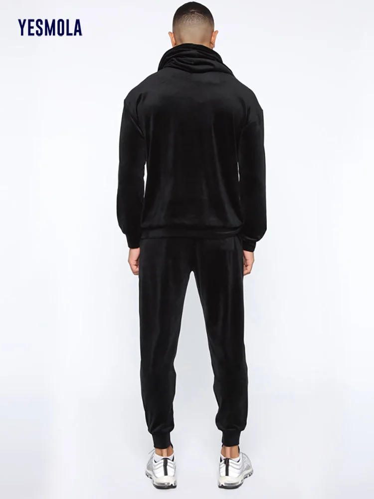 velour tracksuit mens