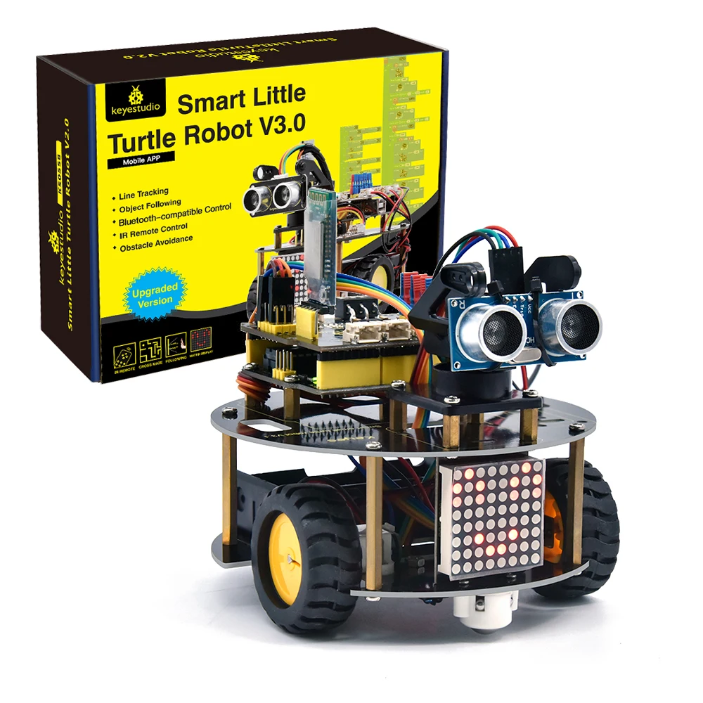 Kidsbits-Keyestudio-Multifunction-Smart-Little-Turtle-Robot-Car-V3-0 ...