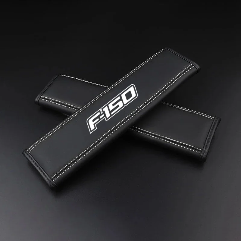 Autosicherheitsgurt-Schulterpolster aus Nappaleder für Ford Mustang F150 Raptor Lariat Limited Pickup Explorer – Detail 2