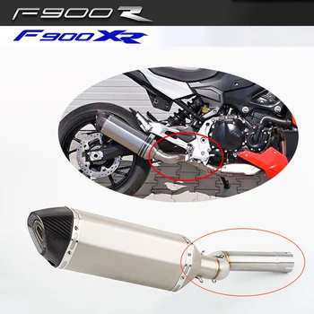 For BMW F900R 2020 F900XR Muffler 2020 F 900 R F900R F900R exhaust f900r link pipe