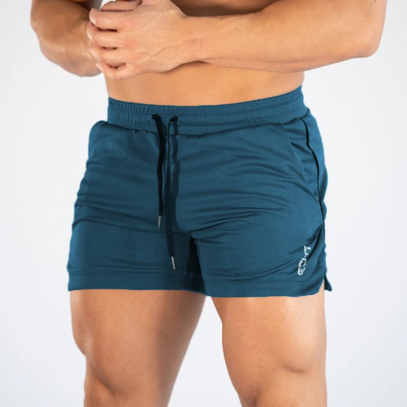 Sports Shorts Men's Fitness Pants Thin Casual Running Mesh Quick-drying Breathable Tight Training Pants