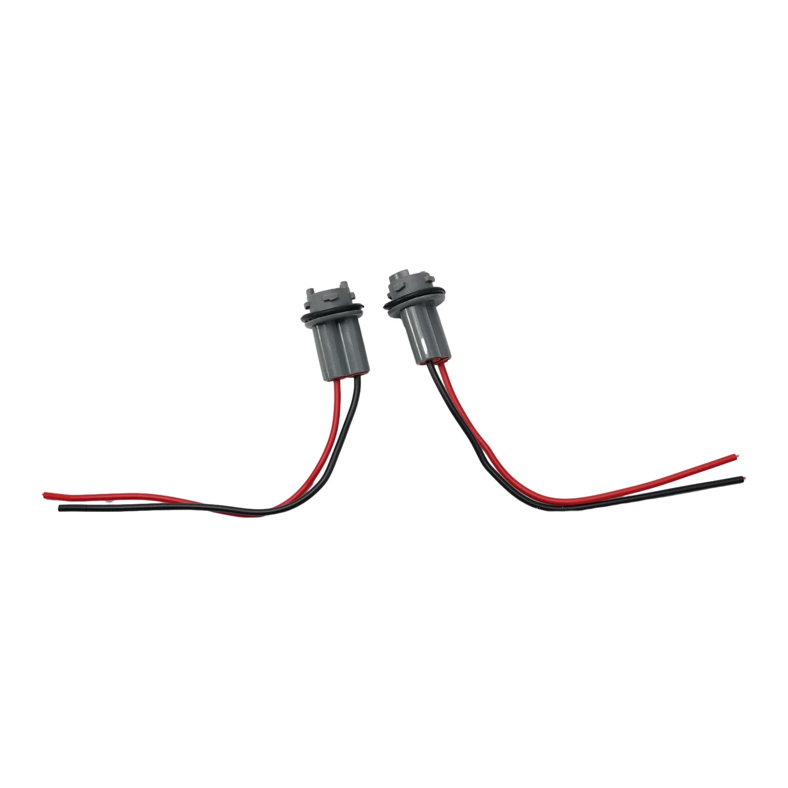 4pcs T15 W16W Lamp Holder Adapters Cable LED Bulb Connector Socket Wedge Base Light Bulb Plug Extension Wiring Harnesses