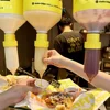 3L Large Capacity Hanging Sauce Dispenser Refillable Sauce Storage Bottle Food Grade Tomato Salad Dressing Squeeze Bottle 2