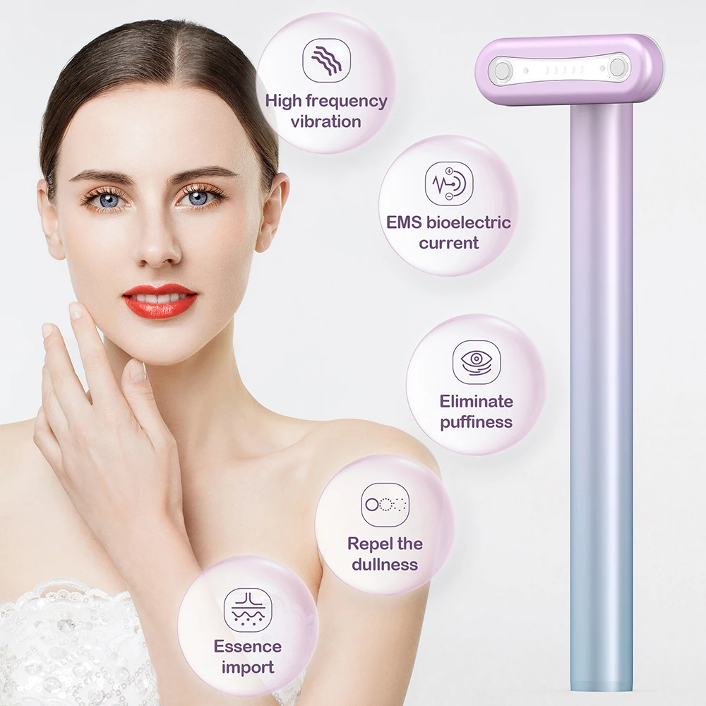 Portable Face Pen Handheld Beauty Device Mini Electric Ion Eye Massager  Rechargeable RF LED Beauty Facial Lifting - China Eye Massage, RF Eye  Massager