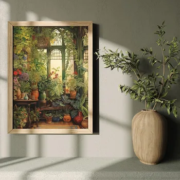 Green Botanical Wall Print 3
