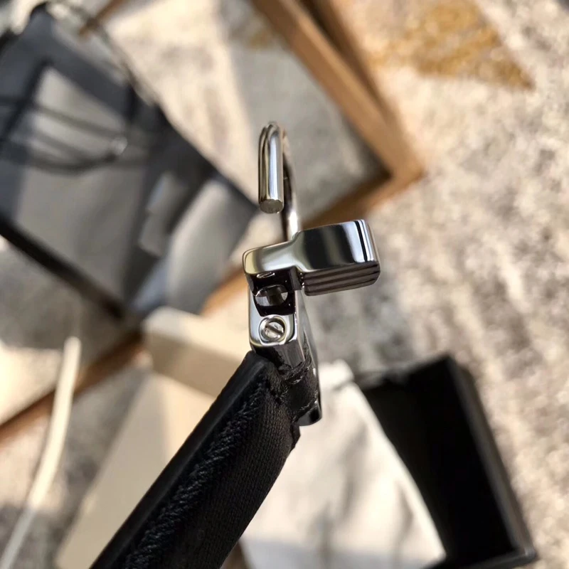 LJ2 Luxury MB Keychain Leather Car Key Chain 316 Stainless Steel Ring Classic Casual Gift For Men