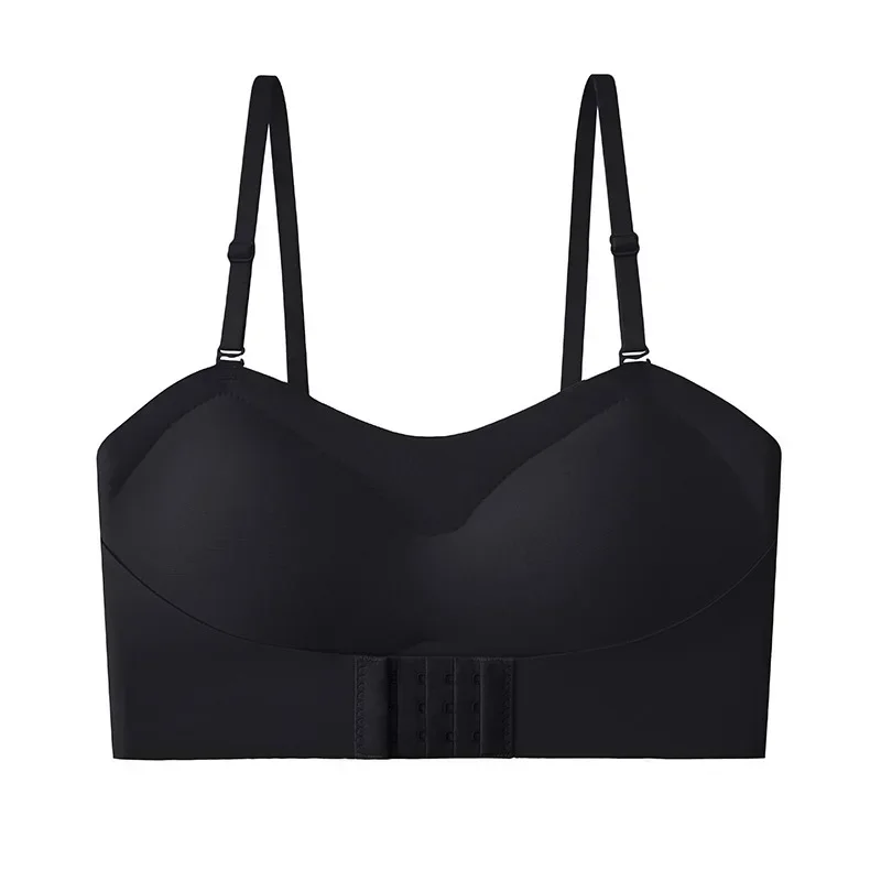 Invisible Strapless Bra For Women Plus Size Wireless Push Up Non Slip Wedding Brassiere Big Breasts Underwear Sexy Lingerie S-XL