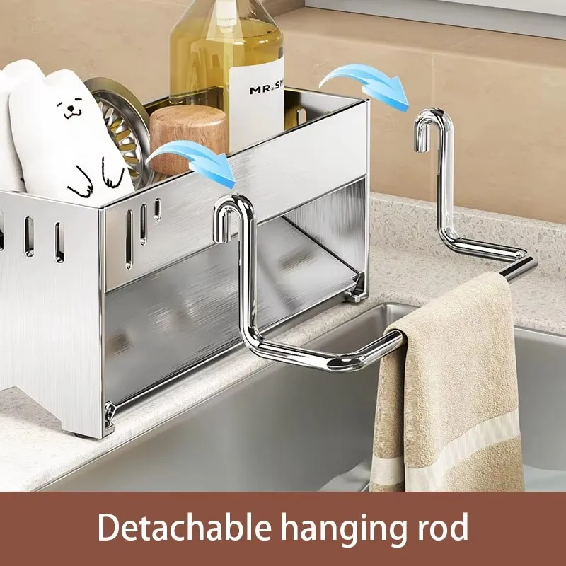 Stainless Steel Sponge Rack Image 5