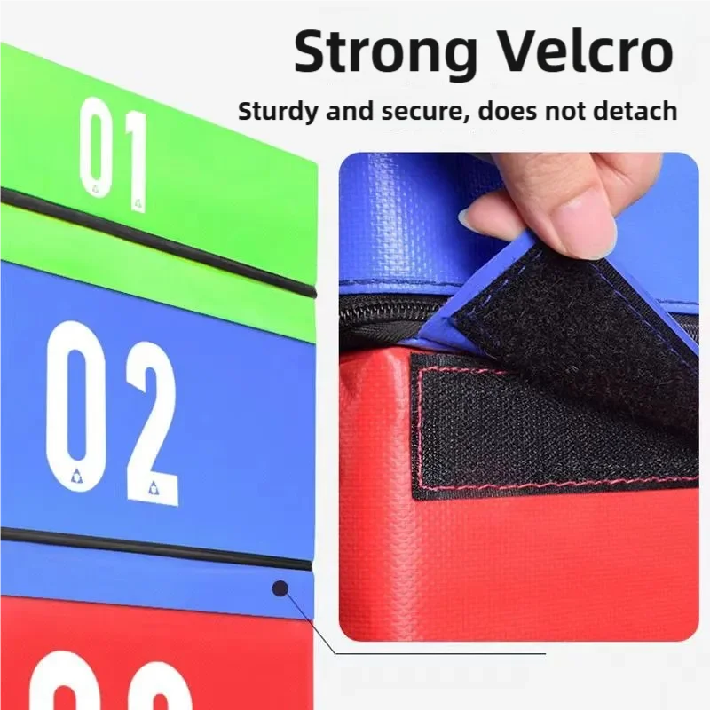 plyometric jump soft box stackable with increased weight for Excerise Training children teenagers gymnastics plyo soft box