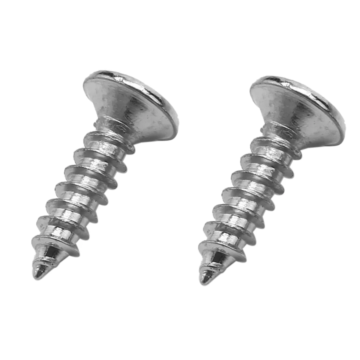 BAAU 600 Piece Bass and Guitar Pickguard Mounting Screws Scratch Plate, Silver and Black