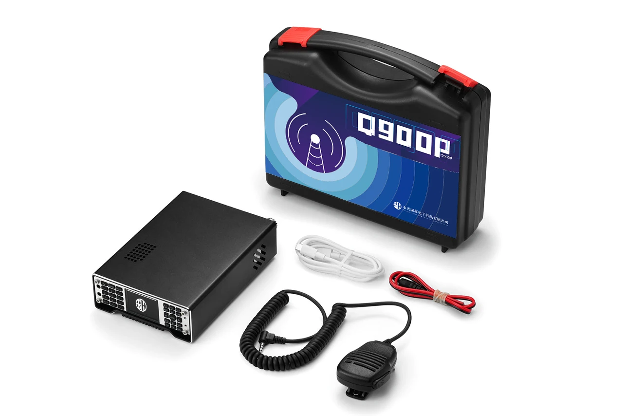 4 세대 오리지널 Q900 V4, 100KHz-2GHz HF VHF UHF 모든 모드 SDR 트랜시버, 소프트웨어 정의 라디오, DMR SSB CW RTTY AM FM