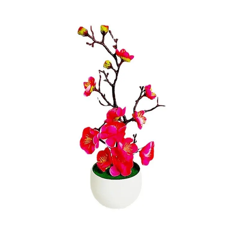 Lifelike Bonsai Tree with Decorative Pot – Perfect for Home and Garden Decor