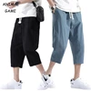 Summer Casual Linen Short Pants New Cotton Straight Mens Lightweight Shorts Large Solid Color Gym Fifth Beach Short Pants 1