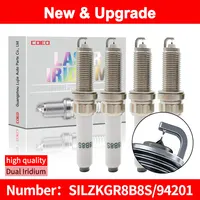 For NGK Dual Iridium Spark Plug SILZKGR8B8S 94201 for BMW F36 F30 F31 F46 F20 F21 G30 F90 G31 G32 G11 G12 F48 F39 F55 318I 320I