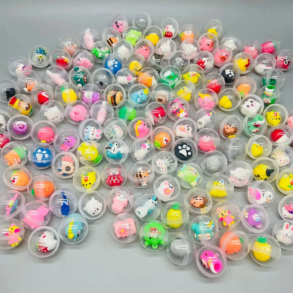 Surprise Capsule Egg Toys 5/30 32MM Kids Birthday Party Favors Back To School Christmas Gifts Kindergarten Prizes Pinata Filler fidget toys,anti stress toys