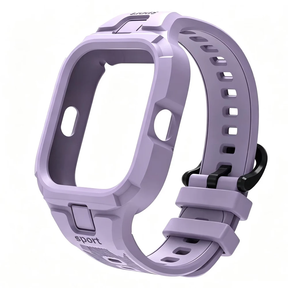 Silicone Sports Band with Integrated Cover - Premium Strap
