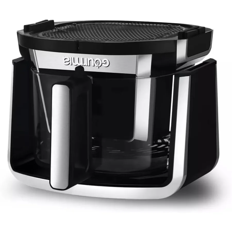 7-Qt Digital Air Fryer with 10 Presets for Healthy Cooking at Home - Non-Toxic Stainless Steel Basket Compact Fry 'N Fold Desig 6