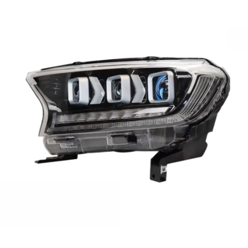 Suitable for Ford ranger 16-20 ranger Shaker headlight assembly modified LED day running light flow turn signal