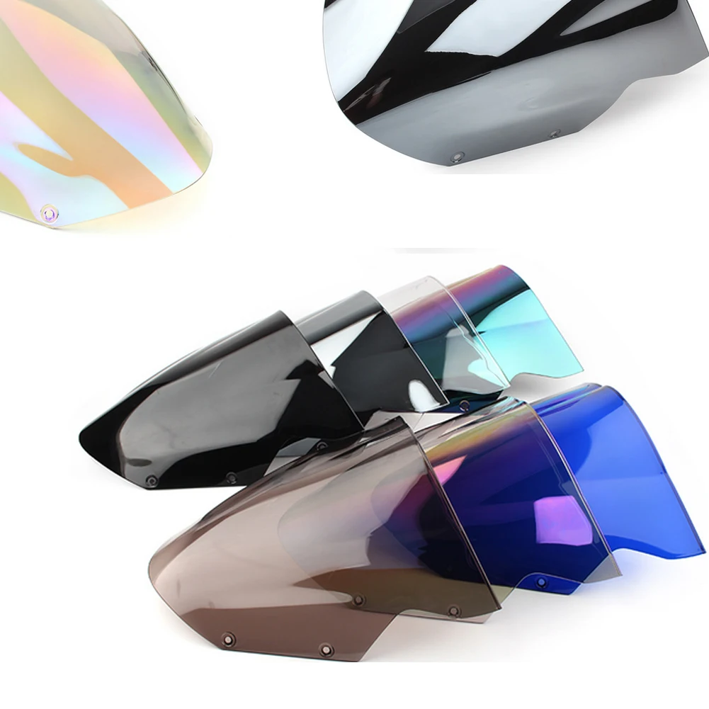 

Motorcycle screen Double Bubble Windshield Deflector Protector WindScreen For Kawasaki NINJA 650 ER6F ER-6F EX650R 2009-2011