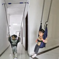 Kids Pod Swing Seat Comfortable Garden Hammock Chair Durable Portable Decor for Indoor Outdoor Use Parent-child Toys 1