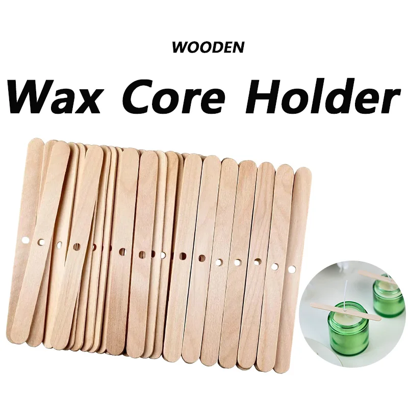 Wooden Candle Wick Stand Set for Scented Candle Making