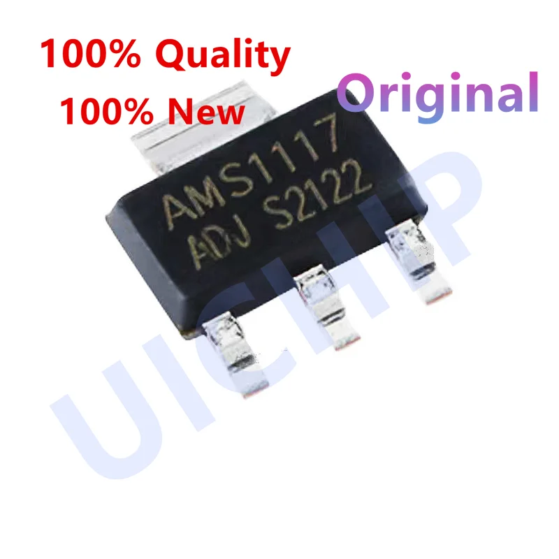50pcs Ams1117 3v3 Ams1117-1.2 Ams1117-1.5 Ams1117-1.8 Ams1117-2.5 ...