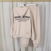 THEGIVINGMOVEMENT Loose Hoodies 2 Piece Set Casual Fashion Long Sleeve Sweatshirt Pants Suits for Men and Women 4