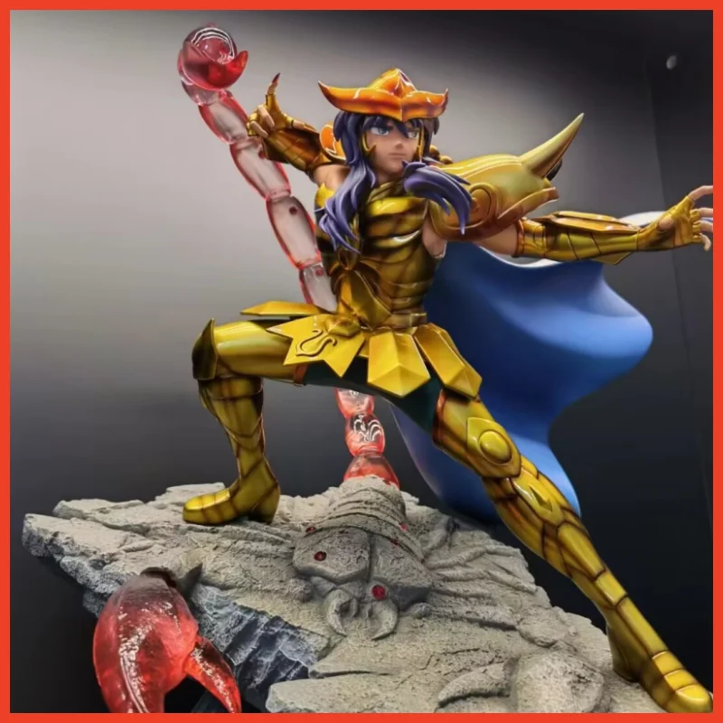 

In Stock -immortals Saint Seiya Figure Myth Cloth Ex 1/6gk Scorpio Milo Model Collectible Statue Kids Toy Gift