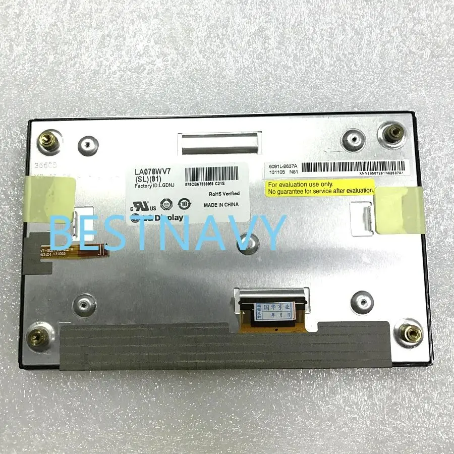 LCD 디스플레이 화면 디지타이저, 현대 I40 기아 자동차 GPS 내비게이션, LA070WV7(SL)(01) LA070WV7-SL01, 신제품, 7 인치